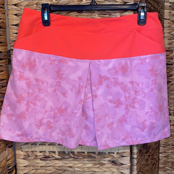 Adidas Mixed Print Golf Skort - Picture 3 of 7